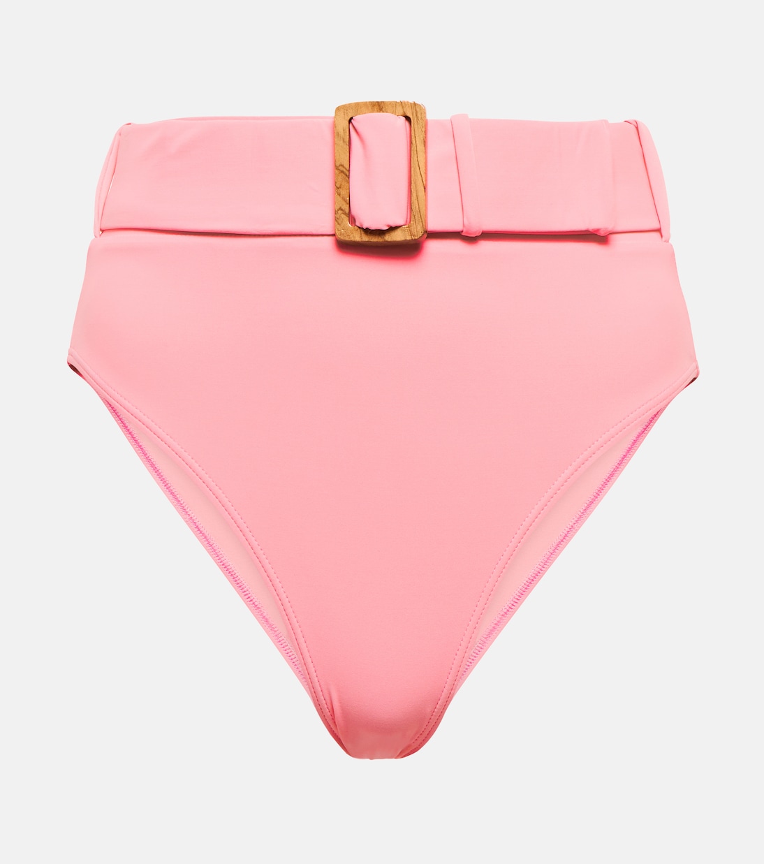 

Плавки бикини с цветочным принтом и высокой талией Alexandra Miro, Blush Pink