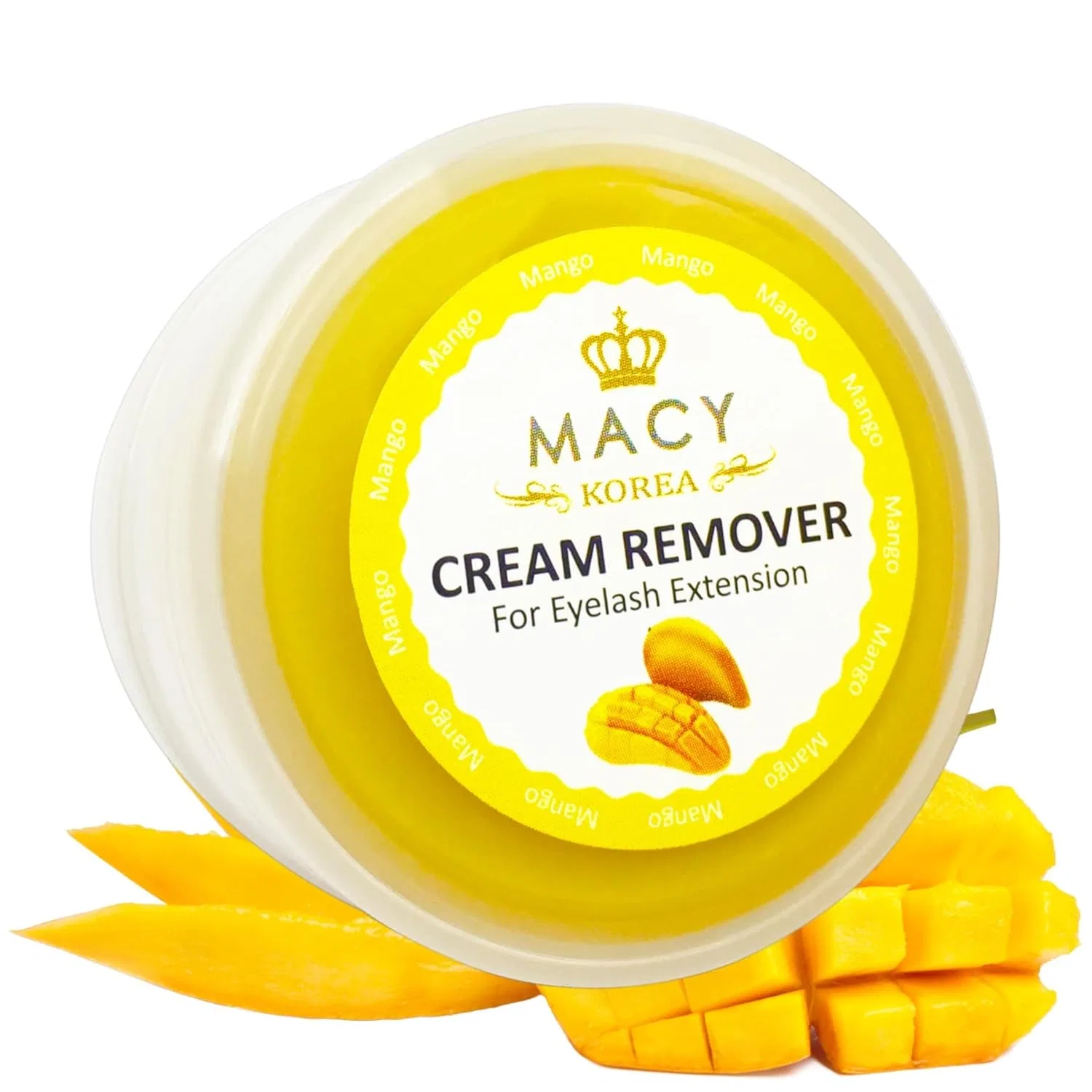 Крем-ремувер для ресниц «Macy» от P-Beauty, 15 г, аромат манго P-Beauty Cosmetic Accessories