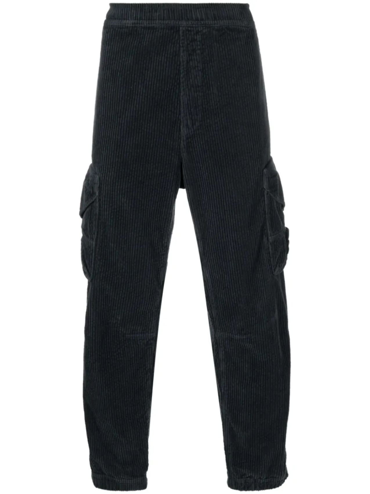 

Stone Island вельветовые брюки карго с логотипом, серый