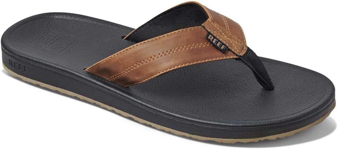 

Сандалии Reef Grom Switchfoot для детей (малыши/младшие дети/старшие дети), черный/коричневый