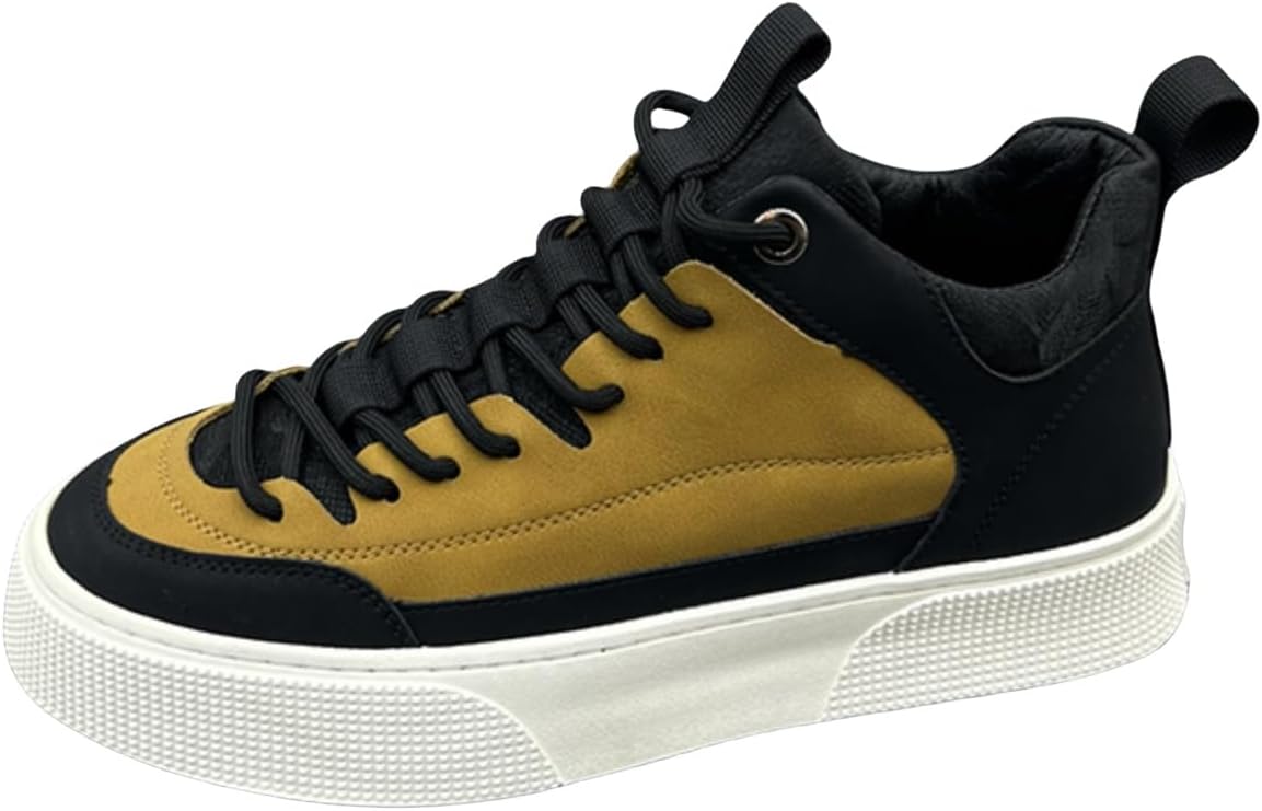 

Продвинутые кроссовки с цветовой блокировкой среднего верха, стильная повседневная обувь - подходит для прогулок на улице, тренировок в спортзале и ежедневных поездок Aokisx, черный