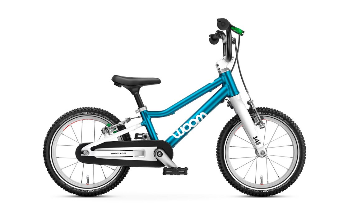

Детский велосипед WOOM GO 2 - 14 дюймов - 2025, цвет Blau|metallic blue