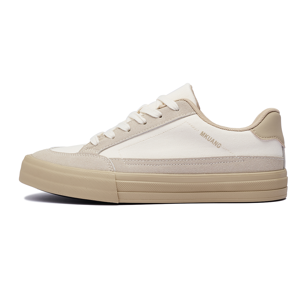 

VICTORIA&VERA Мужские низкие кеды из холста бежевые, цвет Beige