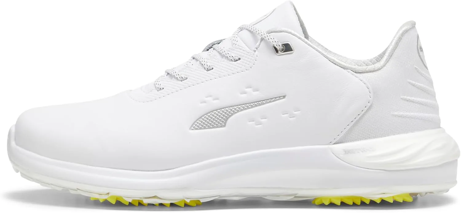 Мужские кроссовки для гольфа PUMA Phantomcat Nitro - белые, белый/серебристый/серый