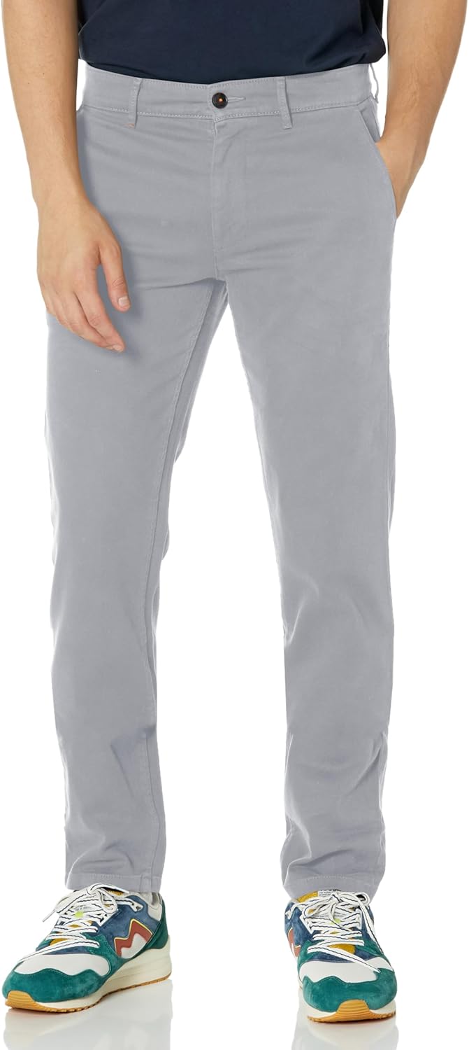 

Брюки BOSS Chino Slim Leg Twill Cotton, Silver Hue Grey