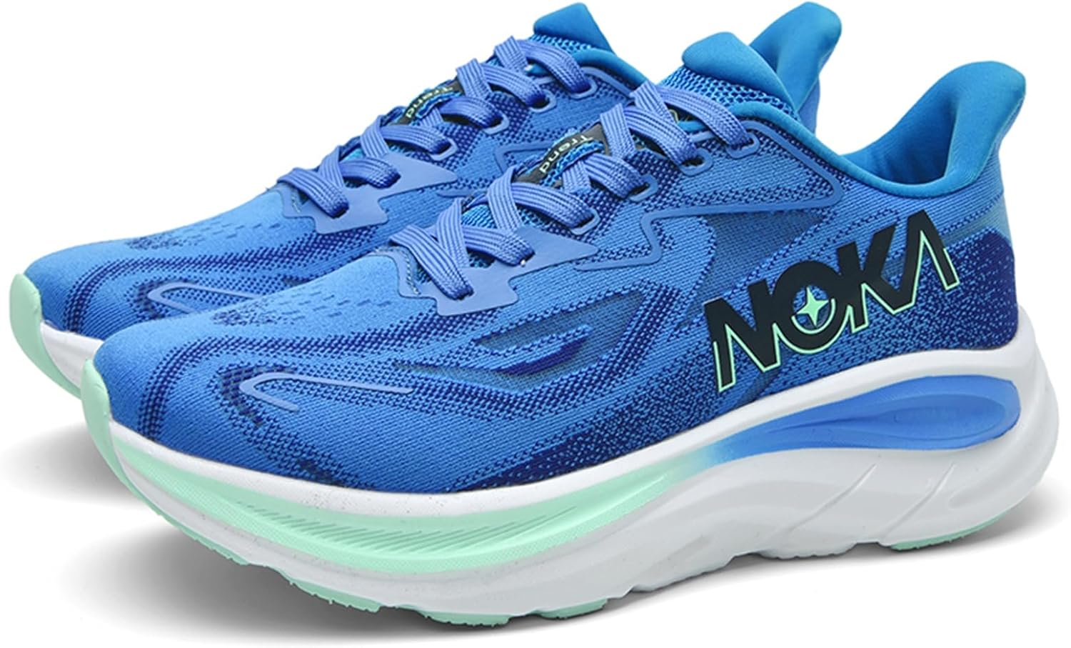 

Мужские спортивные кроссовки с сетчатой поверхностью и амортизацией Qaoterod, синий