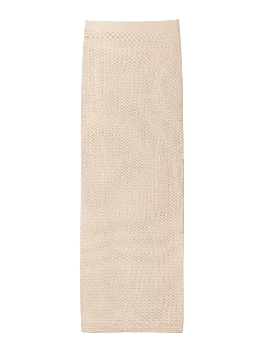 

Юбка макси Bershka Skirt, песочный