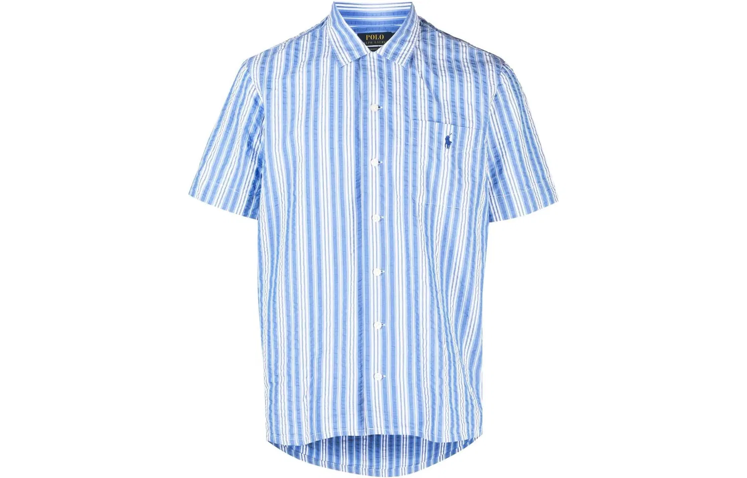 Рубашка Polo Pony Striped Cotton Polo Ralph Lauren, Blue