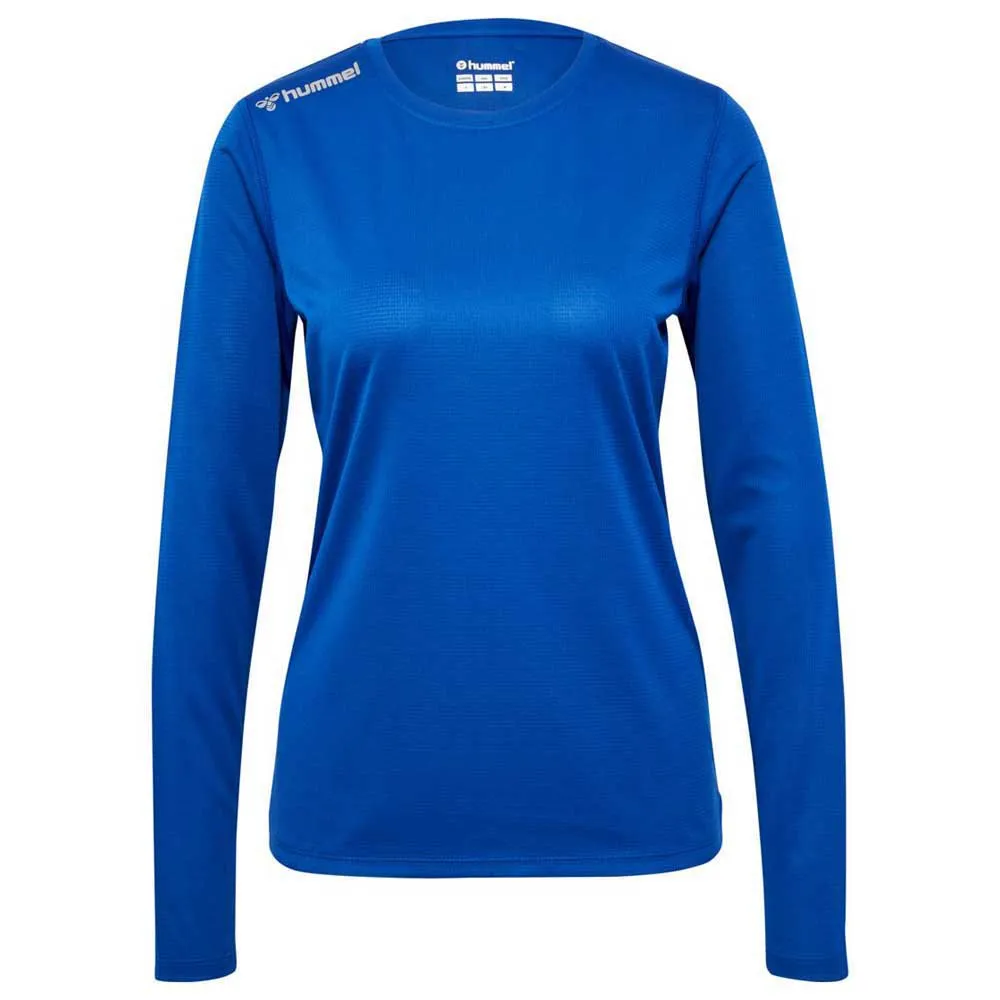 

Футболка Hummel Run long sleeve, синий