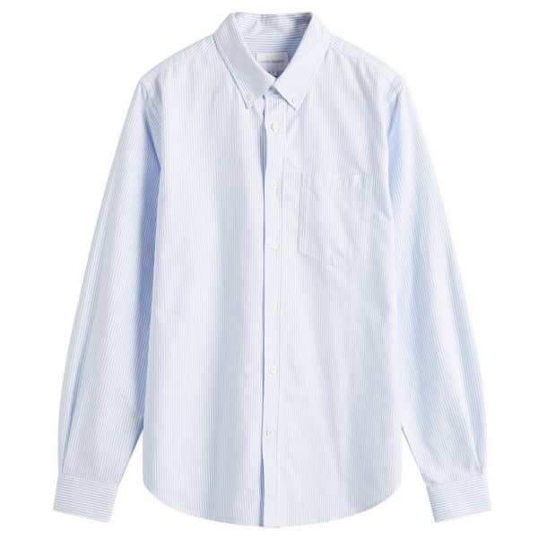 

Стандартная рубашка Оксфорд Norse Projects, голубой