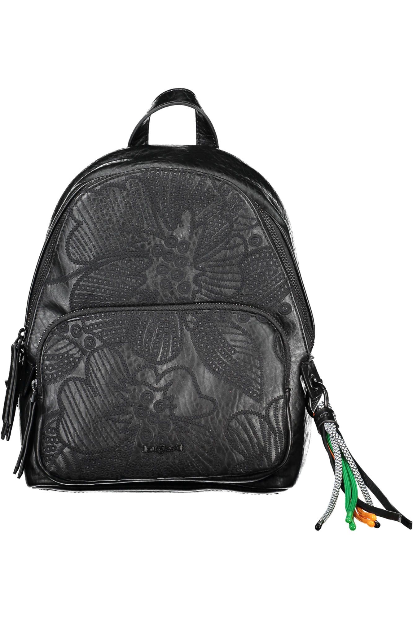 

Черный полиуретановый женский рюкзак Desigual