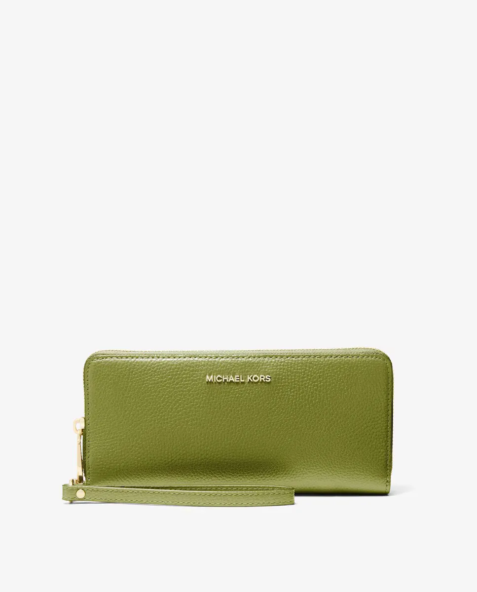 

Женский кожаный кошелек с браслетом Michael Michael Kors, зеленый