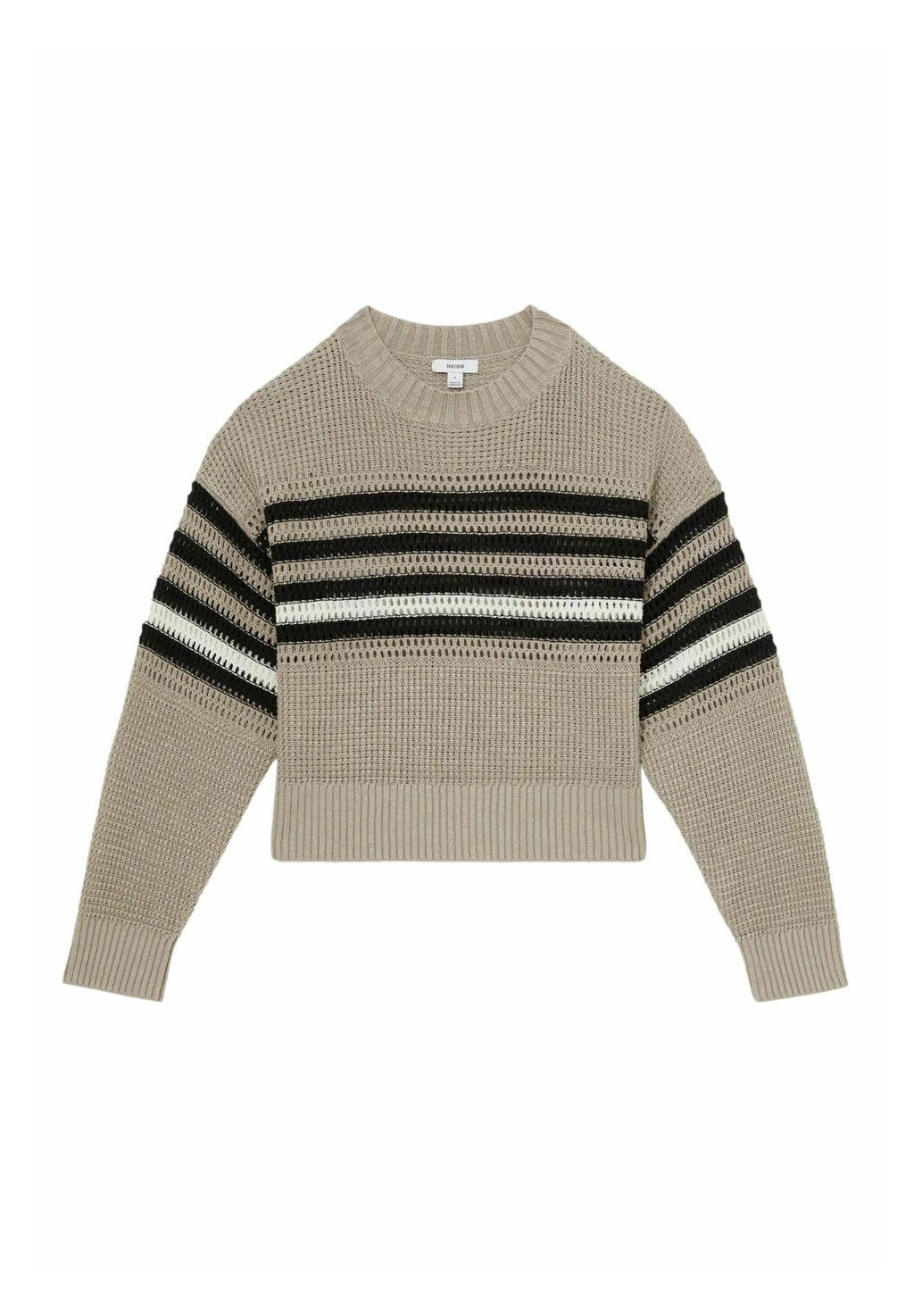 

Джемпер CATRICE STRIPED Reiss, бежевый