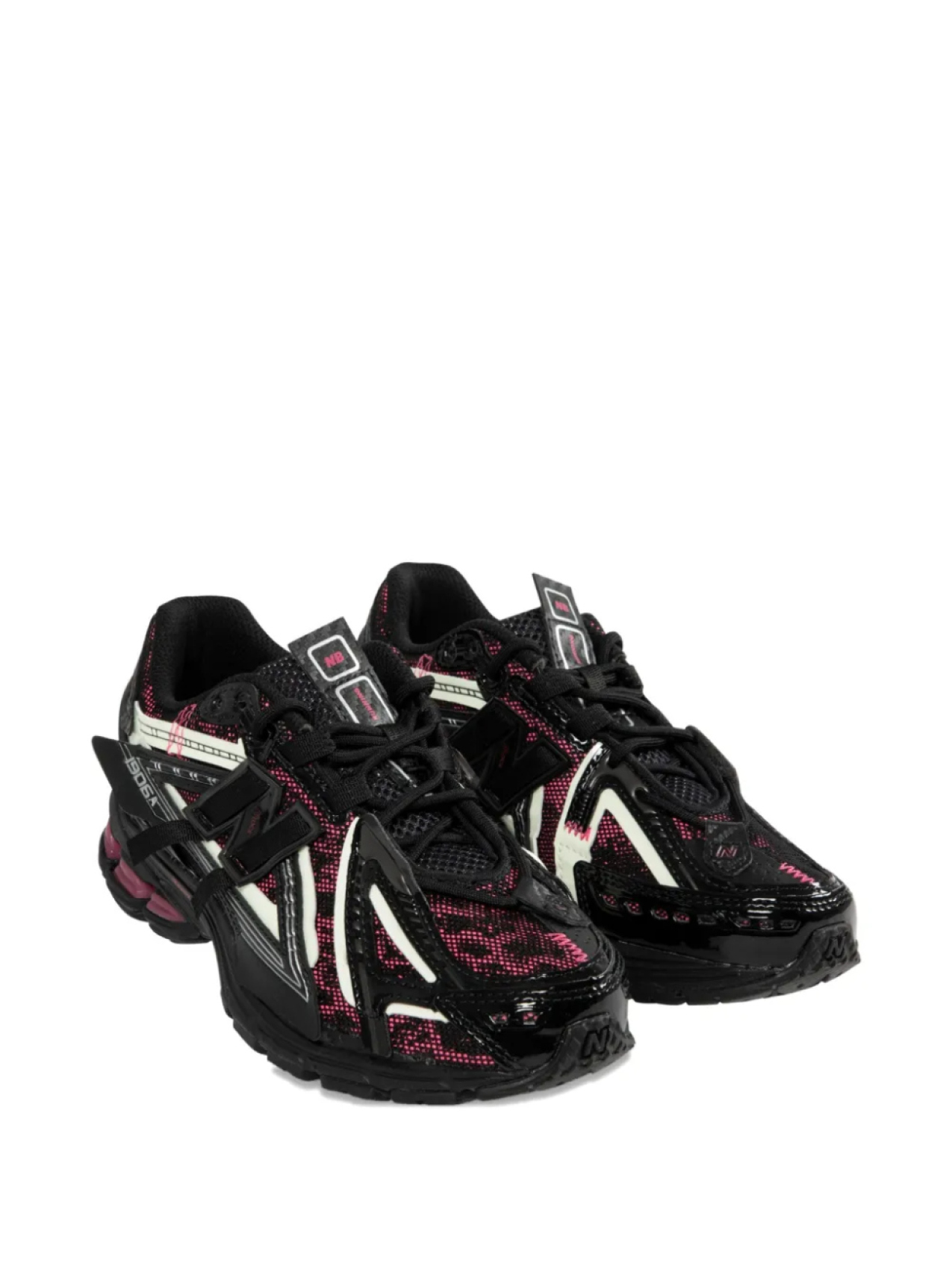 Кроссовки New Balance 1906A на шнуровке, черный — фото 2