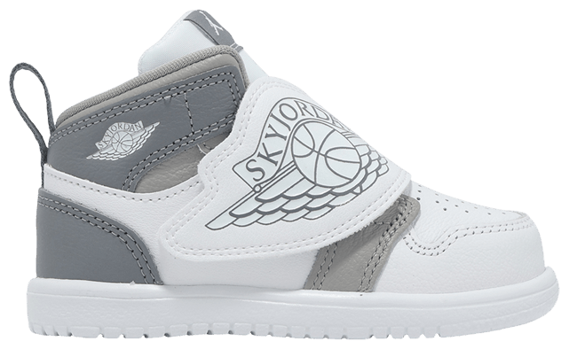 

Кроссовки Air Jordan Sky Jordan 1 TD 'Medium Grey', серый