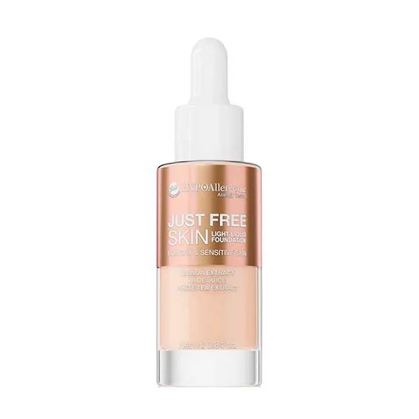 

Гипоаллергенная основа под макияж Just Free Skin Bell Hypoallergenic, цвет sunny