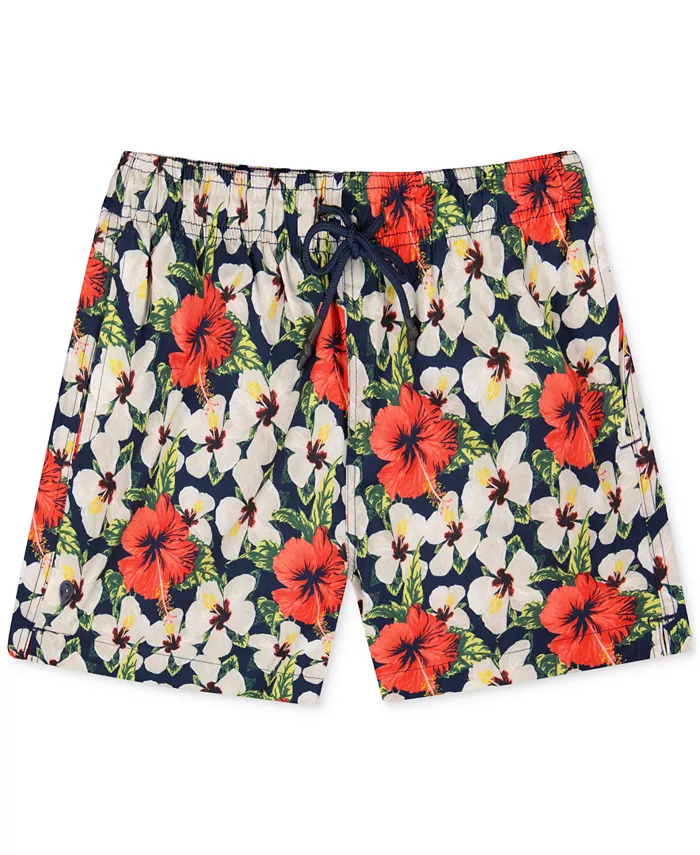 

Мужские плетеные плавки Sunset and Vines с цветочным принтом Sunset X Vine, синий