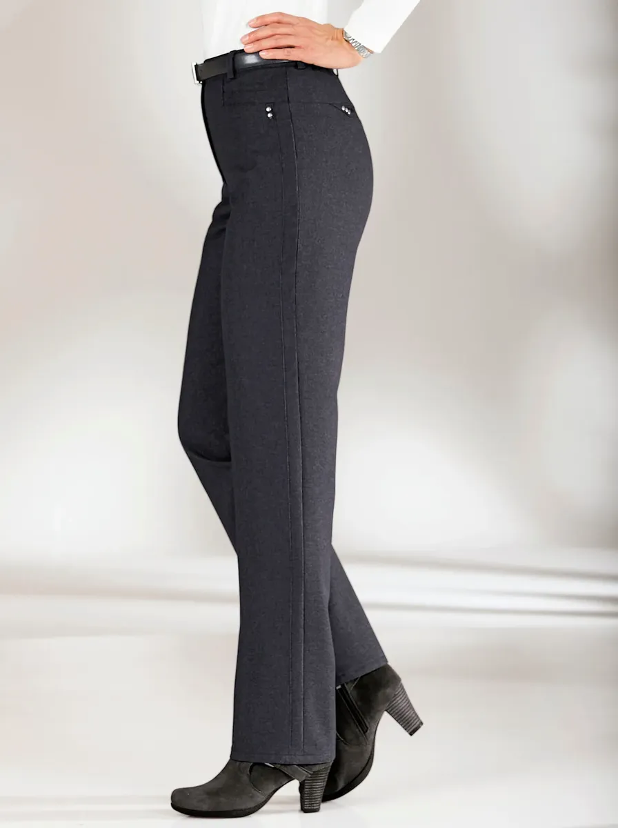 

Утепленные брюки Classic Basics, антрацит