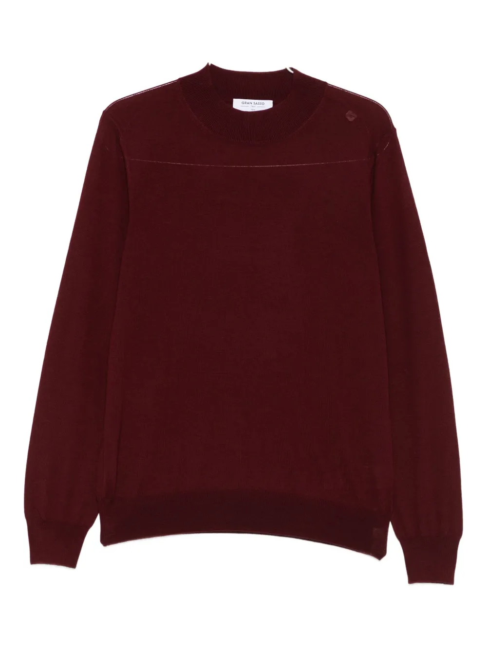 

Джемпер с пуговицами на плече Gran Sasso, красный