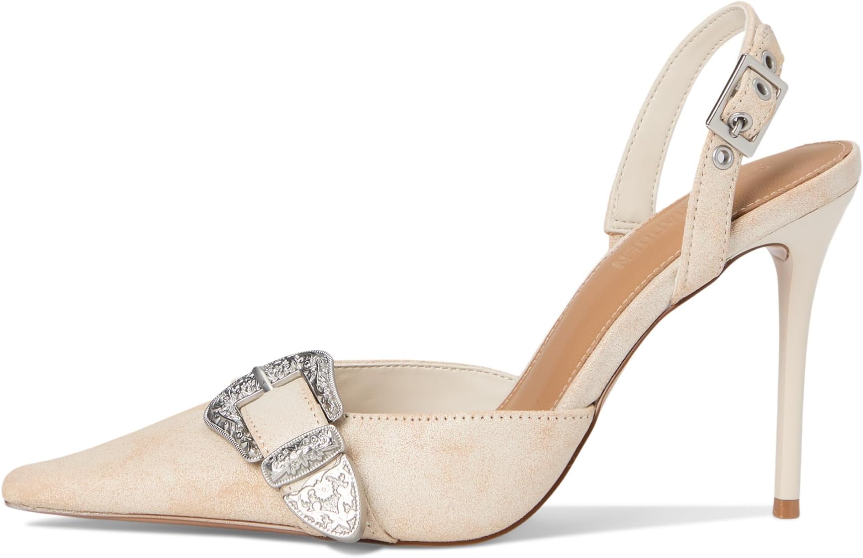 Туфли Steve Madden Delilah, White Distressed — фото 4