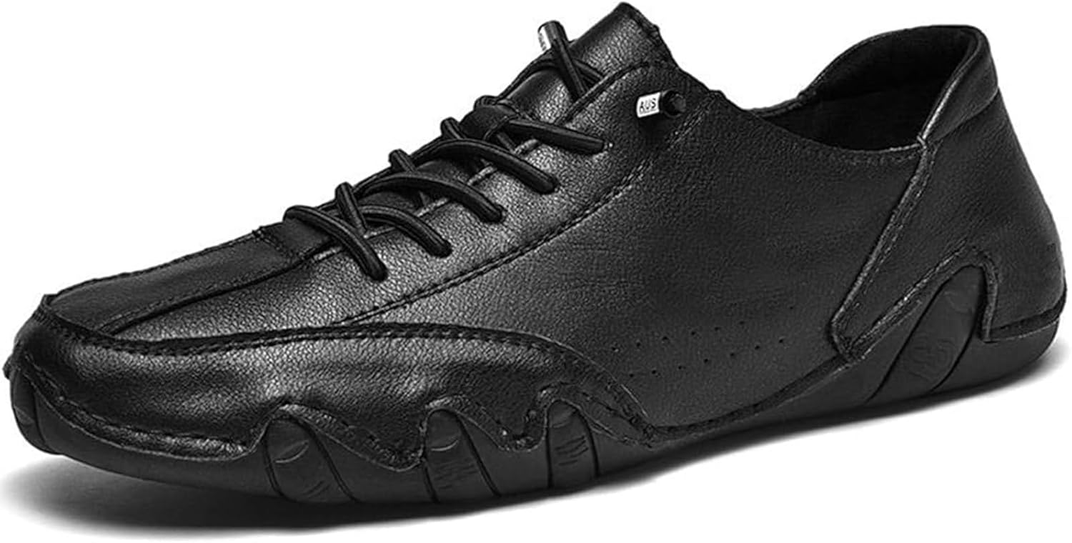 

Мужские повседневные обувь для вождения - легкие кроссовки с противоскользящей подошвой для прогулок на улице Xinduoyu, черный