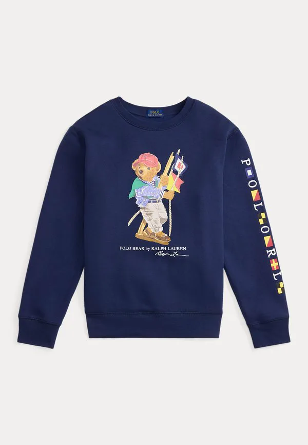 Толстовка polo из флиса с изображением медведя 714y Polo Ralph Lauren, Newport Navy