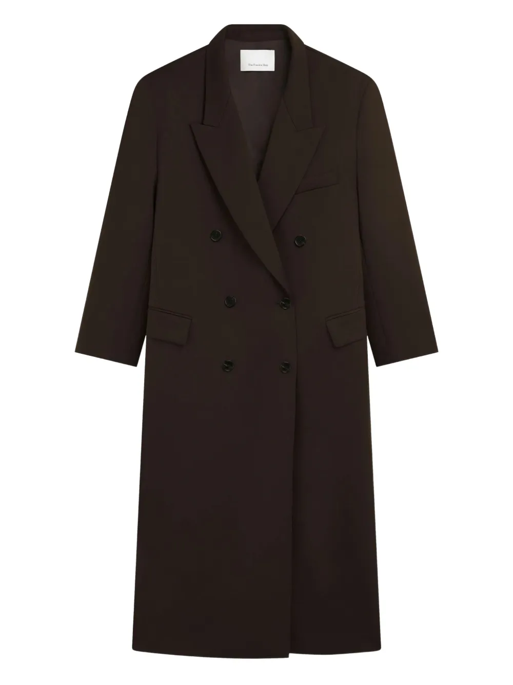 

Двубортное пальто Jane The Frankie Shop, коричневый