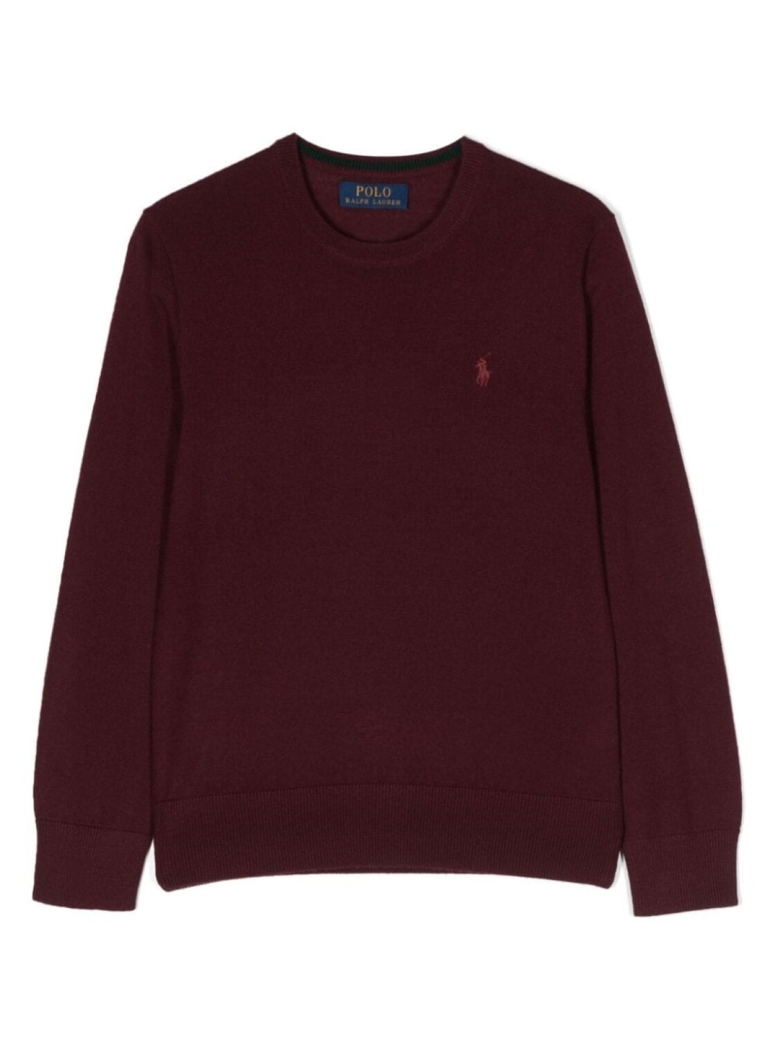 

Ralph Lauren шерстяной джемпер с узором Polo Pony, красный