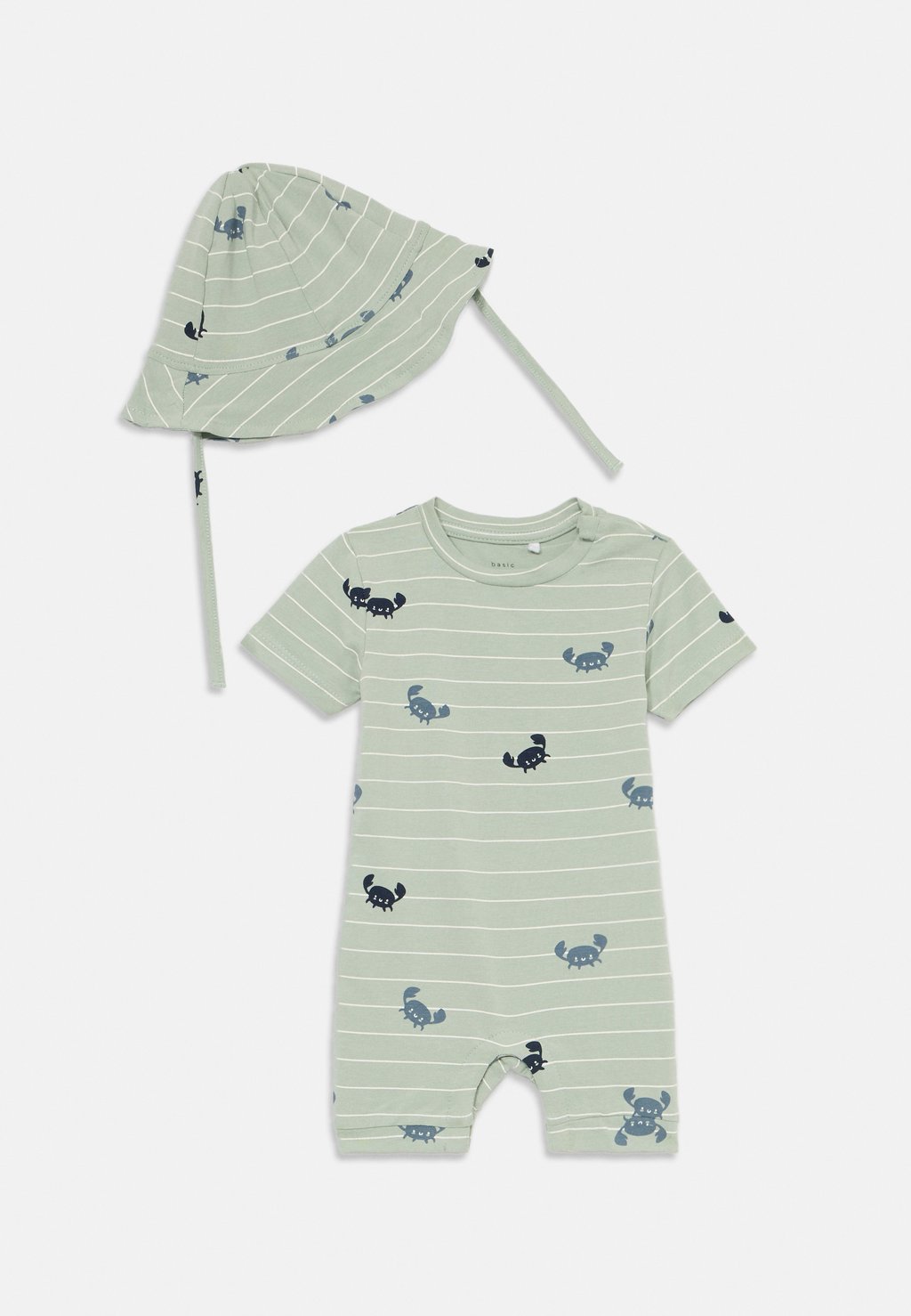 

Комбинезон NBMVROELS SUNSUIT SET Name it, цвет Aqua Gray