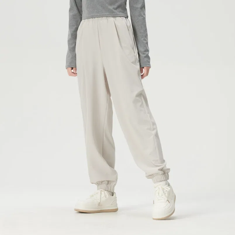 Брюки для бега женские White Moderate Adidas — фото 4