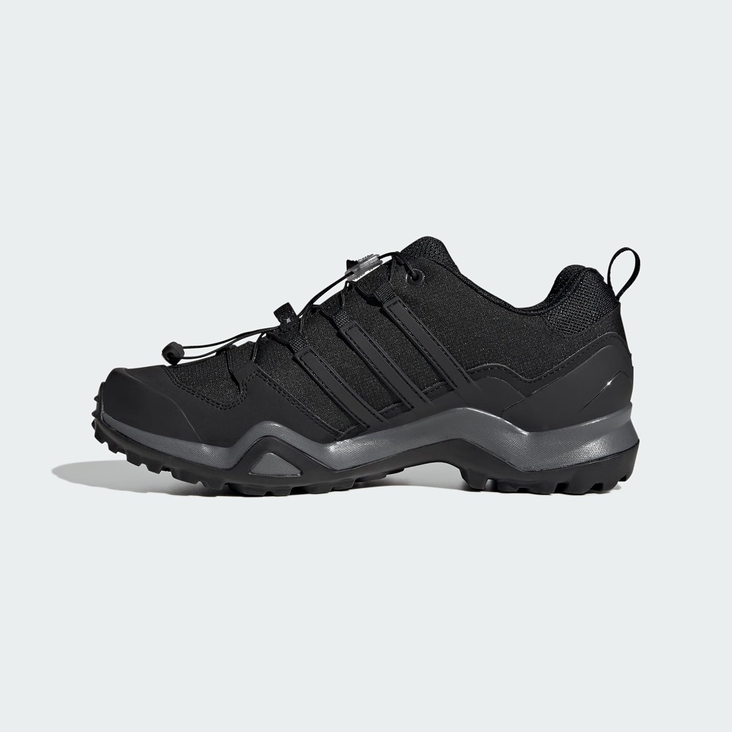 Мужские походные кроссовки adidas Terrex Swift R2 с Gore-tex, черный/серый — фото 3