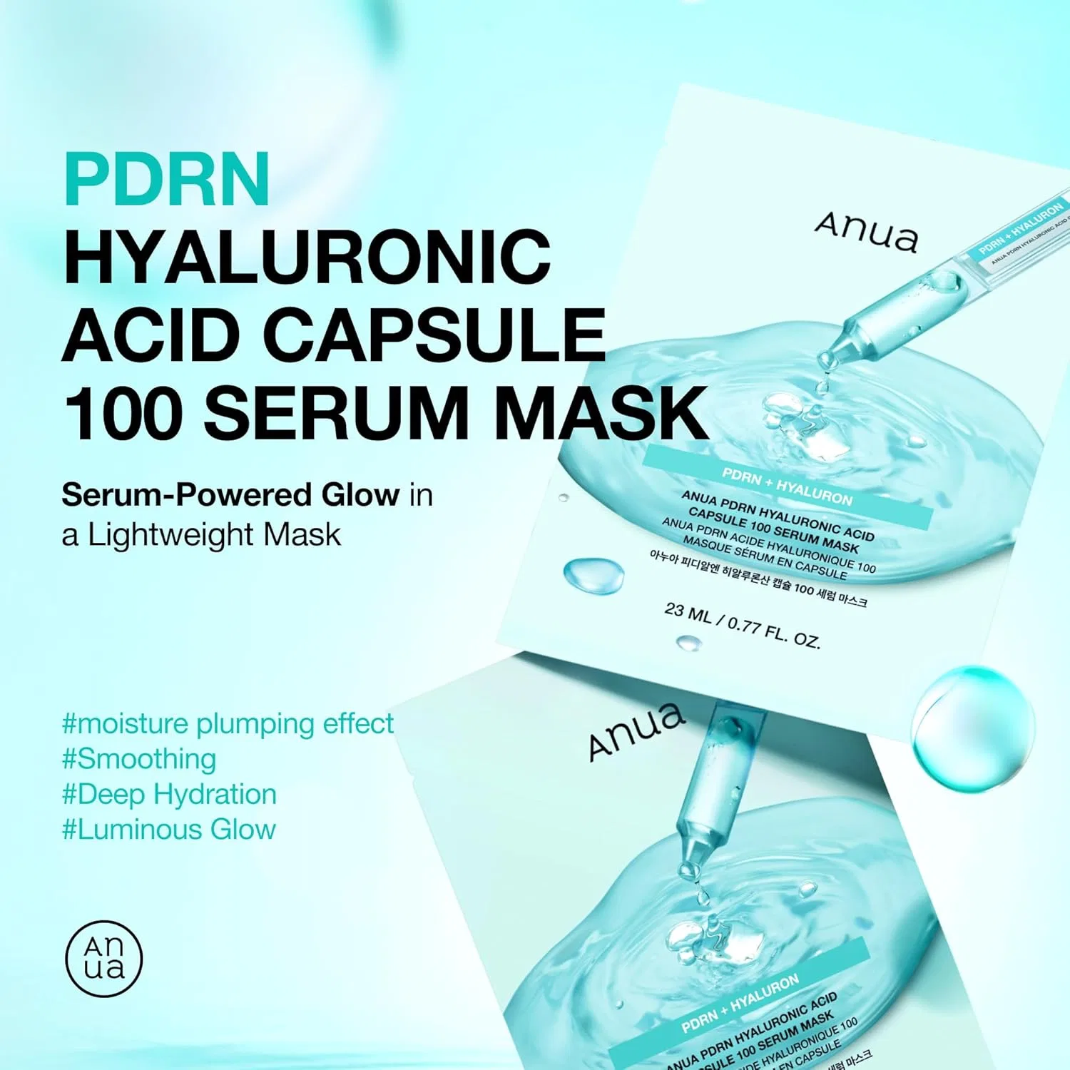 Сыворотка Anua — Листовая PDRN Hyaluronic Acid Serum — фото 2