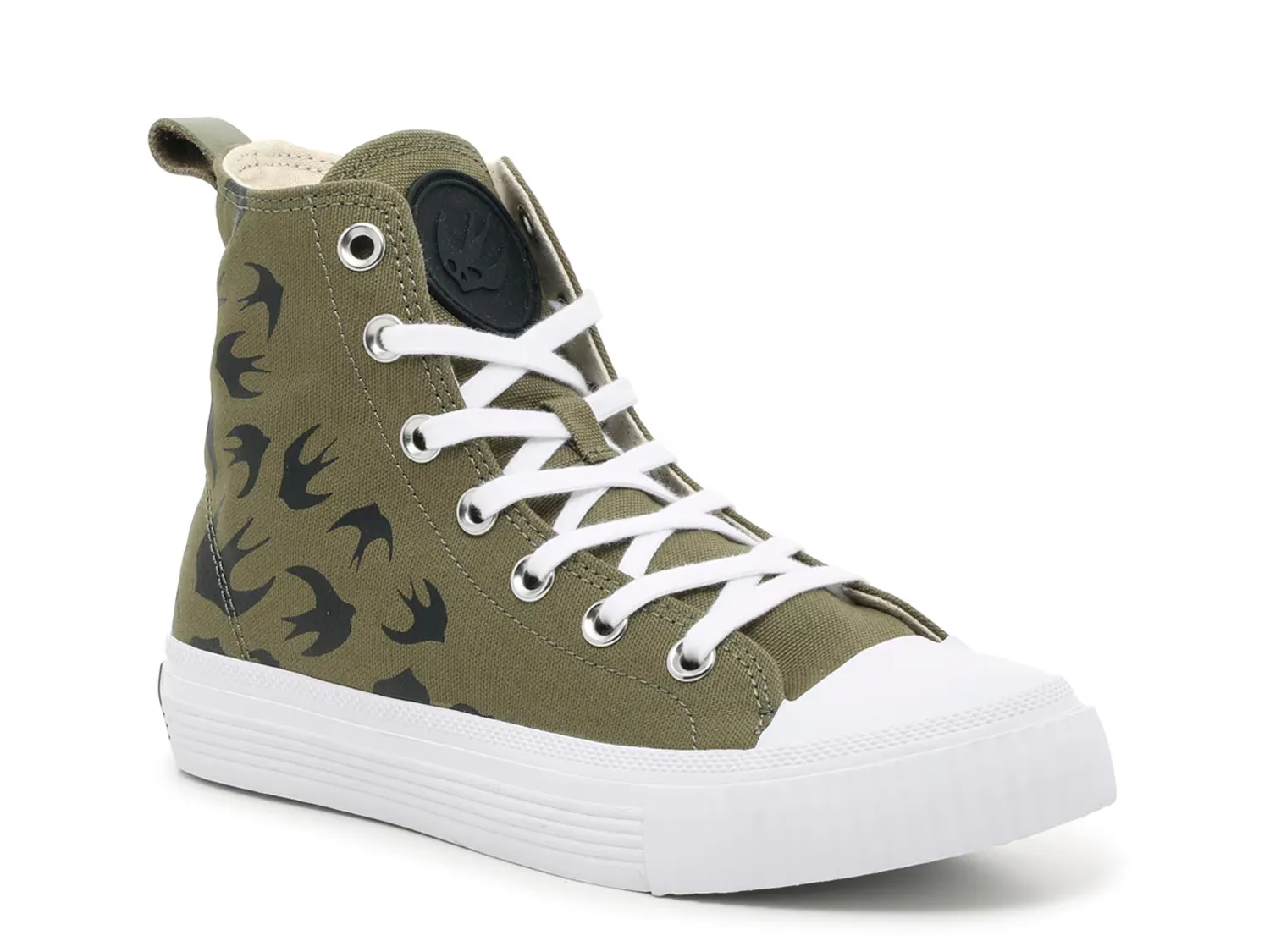 

Кроссовки Swallow High-Top Sneaker Mcq By Alexander Mcqueen, светло-зеленый