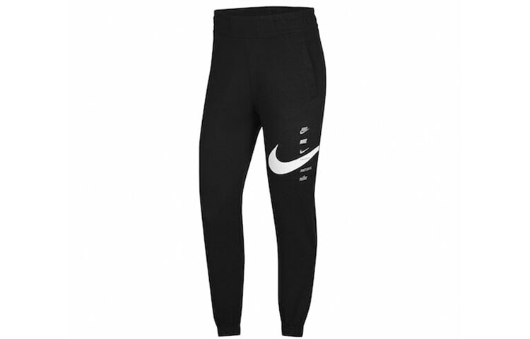 

Женские трикотажные спортивные штаны Nike, цвет Black