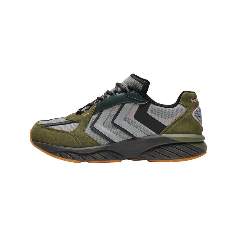 Кроссовки Hummel, цвет zypressengrün/malvenfarben/schwarz