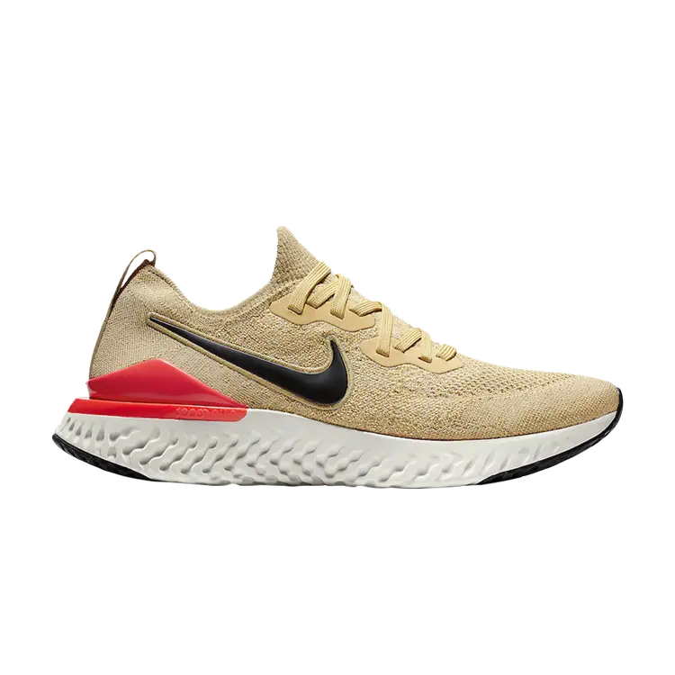 

Кроссовки Nike Epic React Flyknit 2 'Club Gold', золотой, Желтый;серый, Кроссовки Nike Epic React Flyknit 2 'Club Gold', золотой