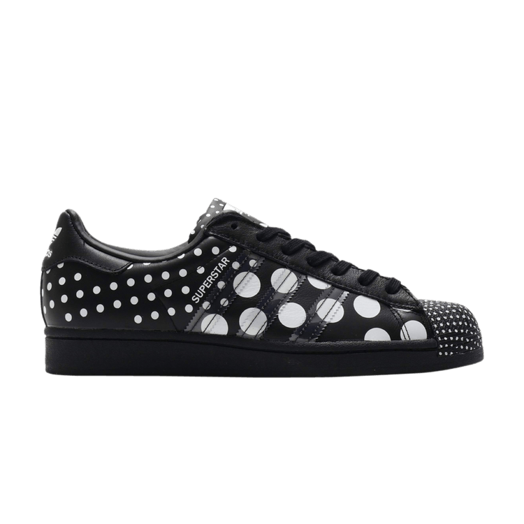 

Кроссовки adidas Superstar 'Black Polka', черный