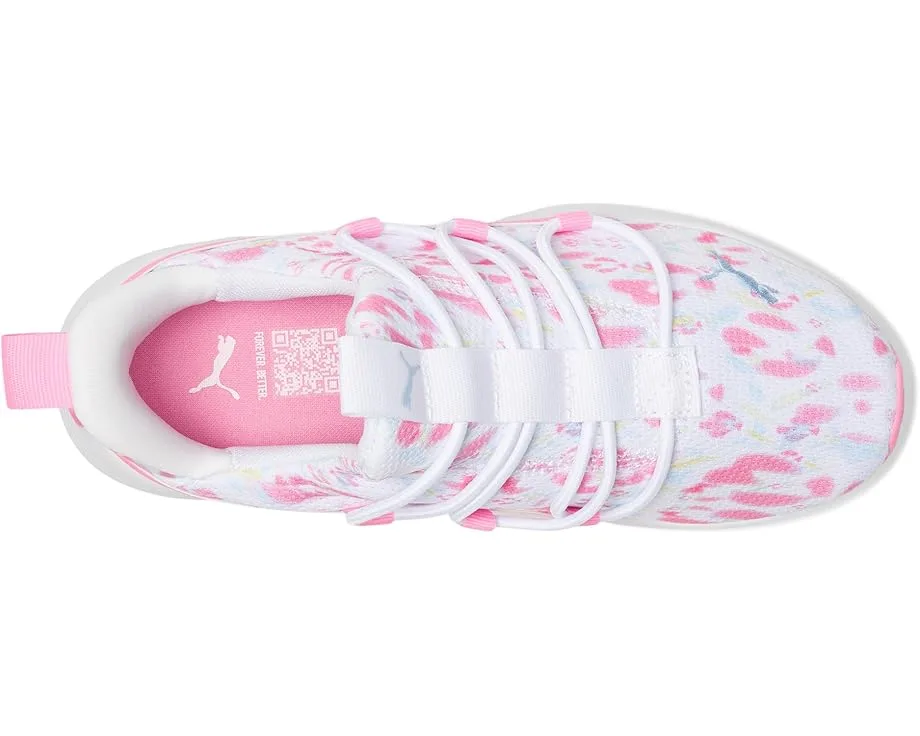 Кроссовки PUMA Kids Softride One4All Slip-On Shoes (Big Kid), White/Pink Pixel — фото 2