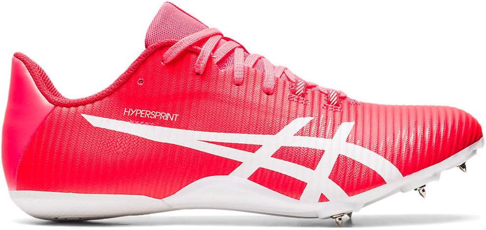 

Кроссовки для легкоатлетического трека Asics Hypersprint 8 унисекс, белый/розовый