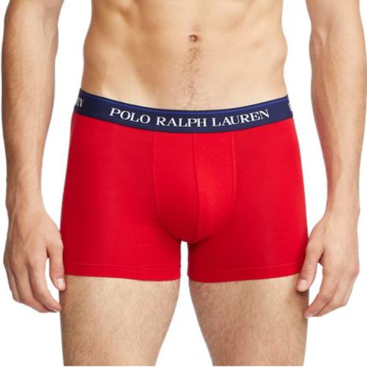Трехштучные боксеры с логотипом на поясе Polo Ralph Lauren — фото 3