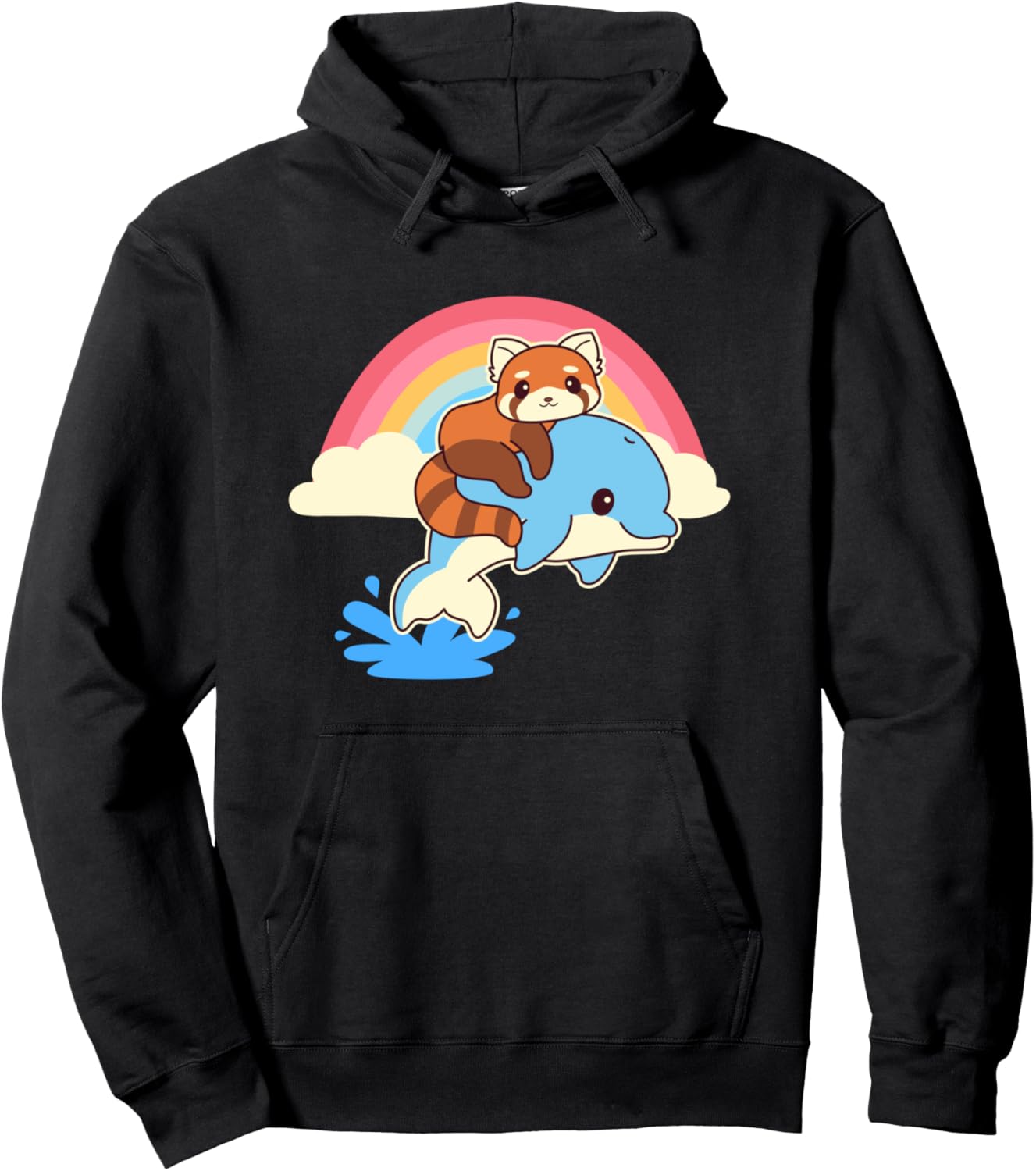 

Милая толстовка с изображением красной панды, едущей верхом на радуге, и дельфина Dolphin Lover Gifts & Co., Красный, Милая толстовка с изображением красной панды, едущей верхом на радуге, и дельфина Dolphin Lover Gifts & Co.