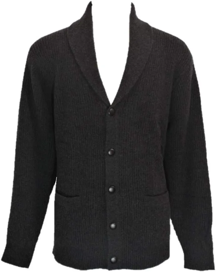 

Shephe 4 Ply мужской кардиган с воротником шаль из кашемира