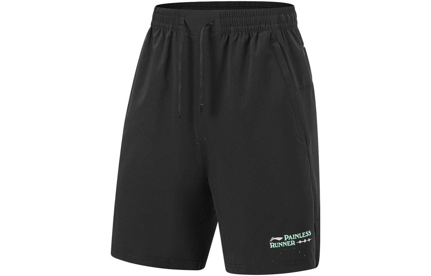 

Коллекция беговых спортивных шорт для мужчин, черный цвет Lining, черный