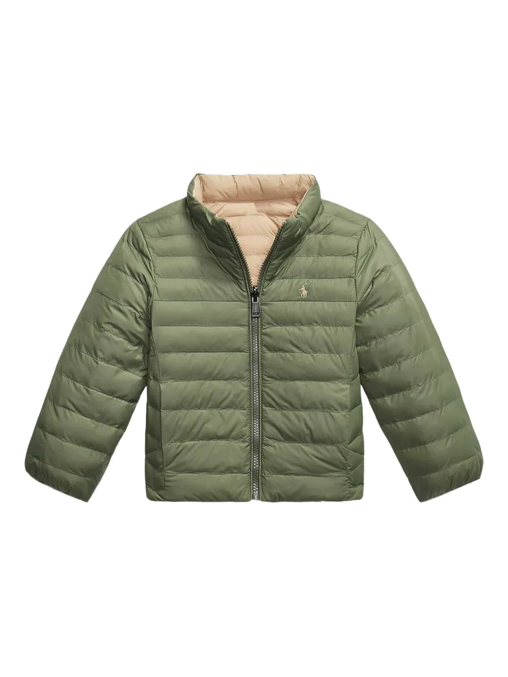 

Стеганая двусторонняя куртка P-Layer 2 POLO RALPH LAUREN KIDS, зеленый