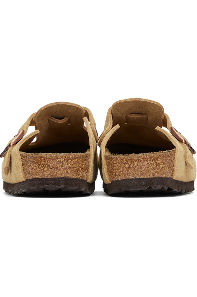 Узкие бостонские лоферы-слипоны Birkenstock, цвет latte cream — фото 2
