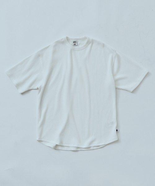 

Футболка с коротким рукавом многослойная вафельная B.C STOCK, белый