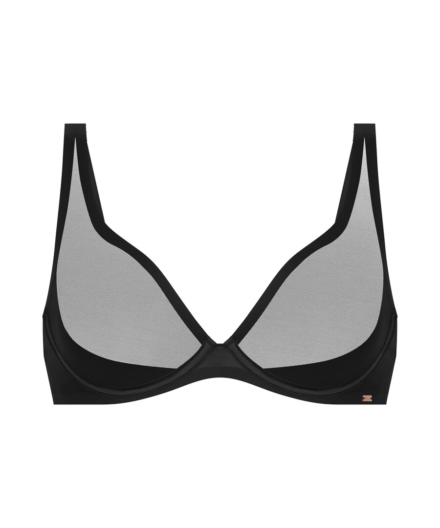 

Бюстгальтер на косточках Hunkemöller Bra, черный