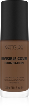 

Жидкая основа с матовым покрытием Catrice Invisible Cover Foundation, 062W 30 ml