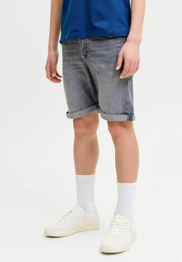 Джинсовые шорты стандартного кроя джинсовые шорты для подростков Jack & Jones Junior, Grey Denim — фото 2