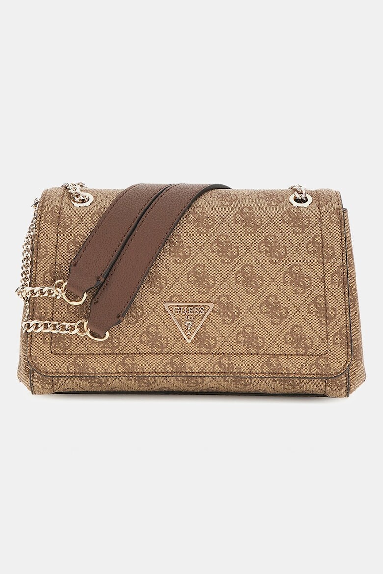 

Сумка Noelle из экокожи с монограммой Guess, коричневый